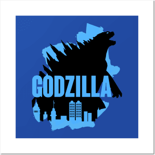 GODZILLA Posters and Art